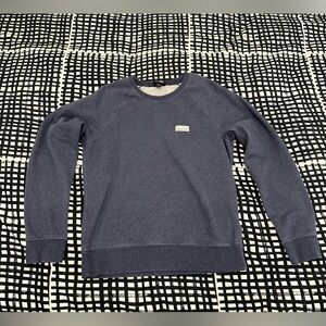 PATAGONIA Med LS Pullover Organic Cotton Navy Blue Sweatshirt SOFT Lightweight